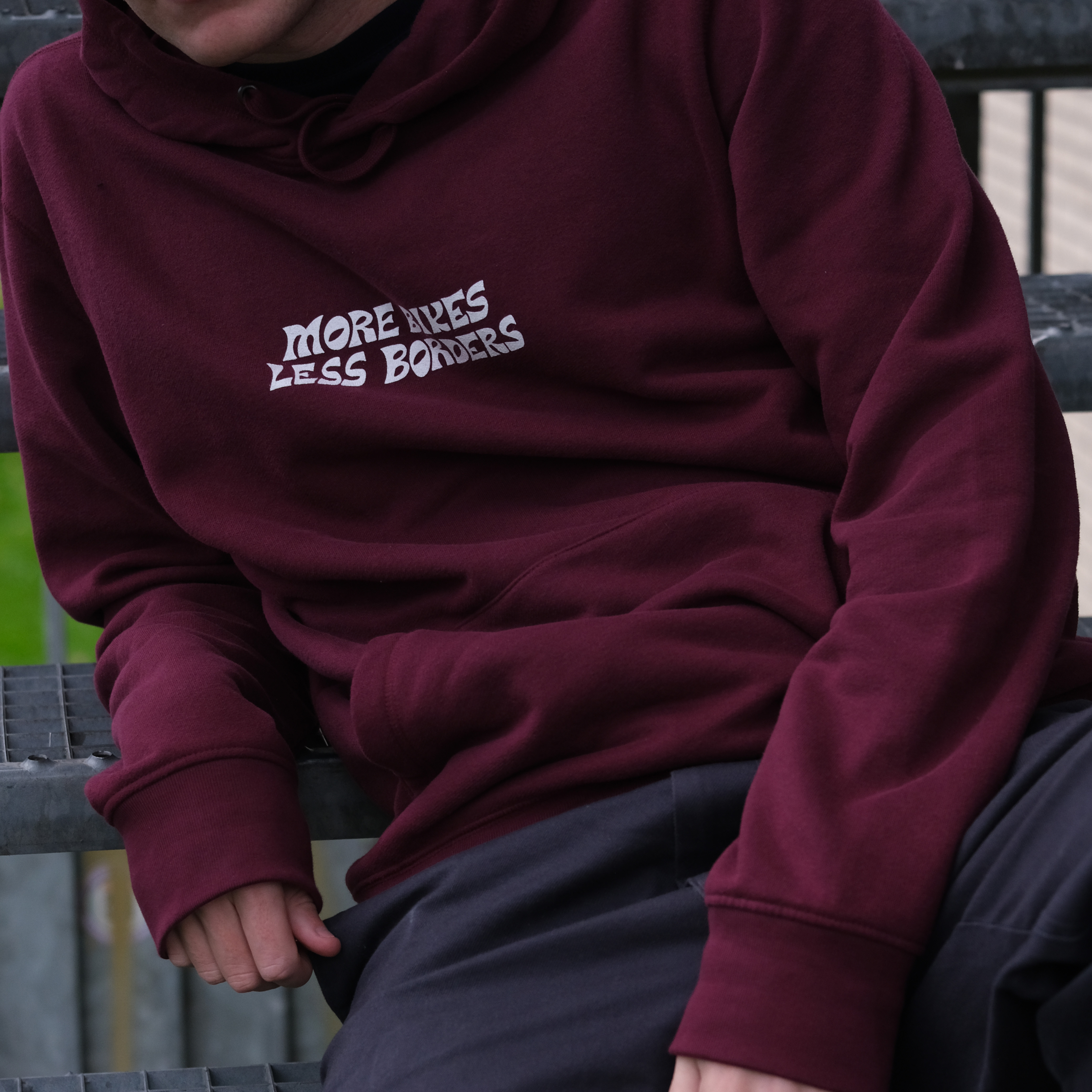 Hoodie (burgundy)